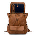 Ellington Leather Backpack Mission Mercantile Leather Goods
