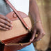 Nisolo Cleo Leather Convertible Crossbody Clutch Mission Mercantile Leather Goods