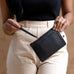 Nisolo Leather Go-To Wristlet Clutch Mission Mercantile Leather Goods