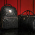 Monogram Leather 2 Bag Set (Commuter and Duffle) Sole Premise