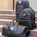 Monogram Leather 3 Bag Set (Signature Backpack, Commuter and Duffle Bag) Sole Premise
