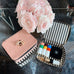 Cosmetics/Trinket Box, Pink/Blush Bag-all
