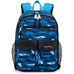 Kids Backpack for School | Polar Camo | 16" Tall Travellty