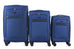 IZOD Noah Soft Shell Lightweight Expandable 360 Dual Spinning Wheels Combo Lock 28", 24", 20" 3 Piece Luggage Set Mirage Luggage