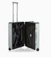 Bric's Porsche Designed 26" Medium Spinner Checked Aluminum Suitcase Brics