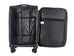 IZOD Ocean Soft Shell Lightweight Expandable 360 Dual Spinning Wheels Combo Lock 28", 24", 20" 3 Piece Luggage Set - LuggageDesigners