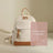 Double Shoulder Women's Oxford Cloth Tote Bag Trendy Attic Store01