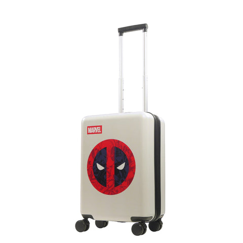 Marvel Deadpool 22.5" White Carry-On Luggage by Ful Ful Luggage