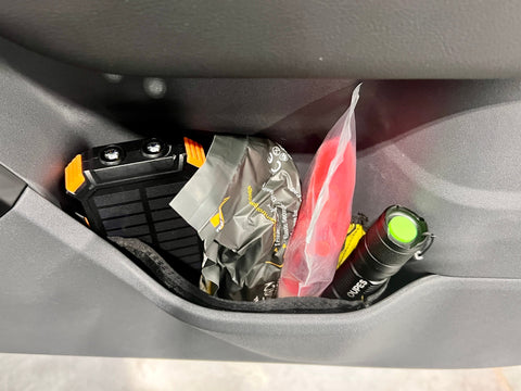 OPEN TOP INEOS Grenadier Door Storage Cubby Small Pouch - 8"x3"x4" (PAIR) Overland Gear Guy