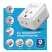 Travel Adapter Set |  Type A, B, C, E/F, G, I - USB-C Port with PD + 2 US Outlets (PAK-30-WS) Ceptics