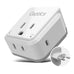 European travel Plug Adapter | Type C - USB C Port + 2 US Outlets (PAK-30W-9C) Ceptics