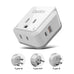 Africa Travel Adapter Set | Type E/F, G, M - USB & USB-C Ports + 2 US Outlets (PAK-AF) Ceptics