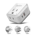 Asian, China, Malaysia Travel Adapter Set | Type C, G, I - USB & USB-C Ports + 2 US Outlets (PAK-AS) Ceptics