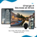 Italy, Chile Travel Adapter Set | Type C, L - USB & USB-C Ports + 2 US Outlets (PAK-IT) Ceptics