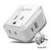 Germany, Korea Travel Adapter Set | Type E/F - USB & USB-C Ports + 2 US Outlets (PAK-SCHUKO) Ceptics