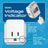 Travel Adapter Set | Type A, B, C, E/F, G, I - USB & USB-C Ports + 2 US Outlets (PAK-WS) Ceptics