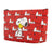 Snoopy & Woodstock Red All over Print Trapezoid Cosmetic Case Ful Luggage