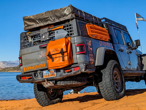 Tailgate Trash Bag Gladiator - Tacoma - Ram - Rivian -QuarterMaster Overland Gear Guy