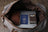 Personalized Canvas Duffel Bag, Waterproof Canvas Leather Weekend bag with Shoes Compartment for Men Women RockCow Leather Studio