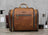 Personalized Hanging Leather Toiletry Bag, Leather Dopp Kit Bag, Groomsmen Gift RockCow Leather Studio