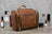 Personalized Hanging Leather Toiletry Bag, Leather Dopp Kit Bag, Groomsmen Gift RockCow Leather Studio