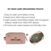 My Skin Care - Organizing Pouch, Pink/Blush Bag-all