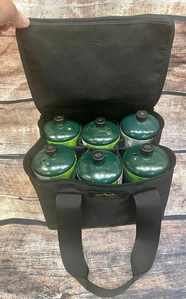 Propane Bottle Bag 6 Pack Overland Gear Guy