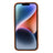 Rock Cover iPhone 15 Plus Leather Case Mizuri Leather