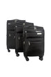 IZOD River Soft Shell Lightweight Expandable 360 Dual Spinning Wheels Combo Lock 28", 24", 20" 3 Piece Luggage Set - LuggageDesigners