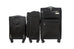 IZOD River Soft Shell Lightweight Expandable 360 Dual Spinning Wheels Combo Lock 28", 24", 20" 3 Piece Luggage Set - LuggageDesigners