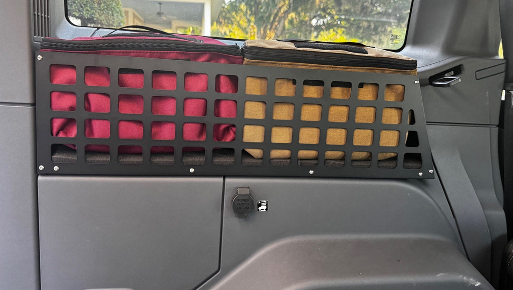 Rear Loadspace Molle Storage Bin Bags - Load Space Overland Gear Guy