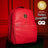 Red Leather Commuter Bag Sole Premise