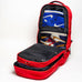 Red Polyester Carry-On Patented Backpack (Only 300 Made) Sole Premise