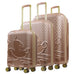 Disney Mickey Mouse Rolling Suitcases 3 Piece Set Rose Gold Ful Luggage