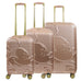 Disney Mickey Mouse Rolling Suitcases 3 Piece Set Rose Gold Ful Luggage