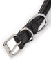 Rolled Leather Dog Collar Classy Leather Bags