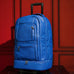 Royal Blue Leather Carry-On Roller Bag (Only 150 Made) Sole Premise