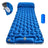Outdoor Camping Sleeping Pad Folding Sleep Mat Beach Inflat Mattress with Pillows Ultralight Air Mat Travel Hiking New Social Buzz eSIMs