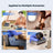FLEXTAIL ZERO PILLOW - Ergonomic Inflatable Pillow with Dual Support for Travel and Home, Lightweight, Washable, Ultra-Quiet Social Buzz eSIMs
