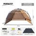 Sonuto Outdoor 3-4P One-Touch Camping Tent Quick Automatic Opening Beach Fishing Tent Family Travel Picnic Park Anti-UV Shade Social Buzz eSIMs