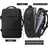Heroic Knight Travel Backpack Men Business Backpack School Expandable USB Bag Large Capacity 15.6 Laptop Waterproof Backpack Bag Social Buzz eSIMs