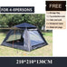 Goture Outdoor Camping Tent 2-6 People Portable Folding Automatic Tent Beach Fishing Family Travel  Park Anti-UV Shade Social Buzz eSIMs
