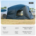 Universal SUV Camping Tent with Spacious Awning Waterproof Car Tent Easy Setup for Backpacking Traveling Outdoors Car Tail Tent Social Buzz eSIMs