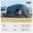 Universal SUV Camping Tent with Spacious Awning Waterproof Car Tent Easy Setup for Backpacking Traveling Outdoors Car Tail Tent Social Buzz eSIMs