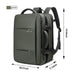 Heroic Knight Travel Backpack Men Business Backpack School Expandable USB Bag Large Capacity 15.6 Laptop Waterproof Backpack Bag Social Buzz eSIMs