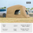 Universal SUV Camping Tent with Spacious Awning Waterproof Car Tent Easy Setup for Backpacking Traveling Outdoors Car Tail Tent Social Buzz eSIMs