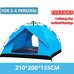 Goture Outdoor Camping Tent 2-6 People Portable Folding Automatic Tent Beach Fishing Family Travel  Park Anti-UV Shade Social Buzz eSIMs