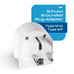 South Africa to Europe Schuko - Type E/F - Travel Plug Adapter - Grounded (SA-EU) Ceptics