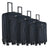 Sean Soft side Lightweight Expandable with 360° Dual Spinning Wheels and Combo Lock – Includes 32", 28", 24", 20" 4-Piece Luggage Set Mirage Luggage