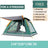 Goture Outdoor Camping Tent 2-6 People Portable Folding Automatic Tent Beach Fishing Family Travel  Park Anti-UV Shade Social Buzz eSIMs